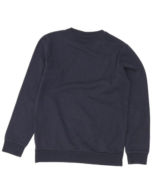 Champion Boys Graphic Sweatshirt Jumper 13-14 Years XL Navy Blue Cotton
