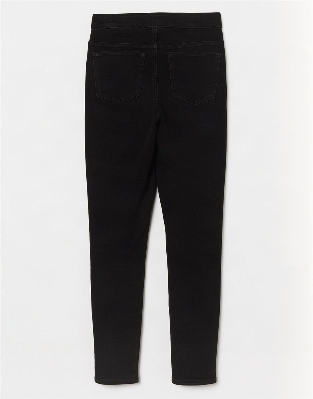 Marks & Spencer Womens Jegging Jeans UK 12 Medium W30 L29 Black Cotton