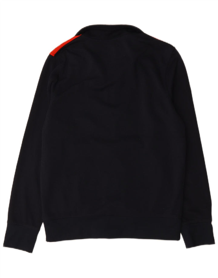 Jack & Jones Mens Tracksuit Top Jacket Large Navy Blue Colourblock