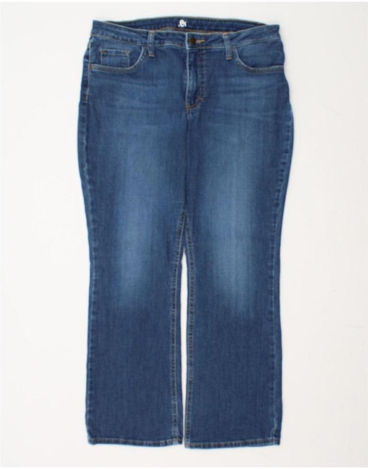 LEE Womens Bootcut Jeans US 14 XL W34 L28 Blue Cotton Vintage Lee and Second-Hand Lee from Messina Hembry 