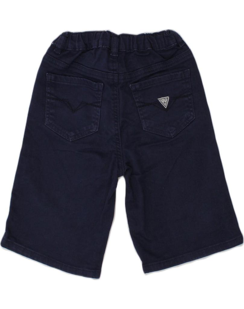 GUESS Boys Denim Shorts 6-7 Years W23 Navy Blue Cotton | Vintage Guess | Thrift | Second-Hand Guess | Used Clothing | Messina Hembry 