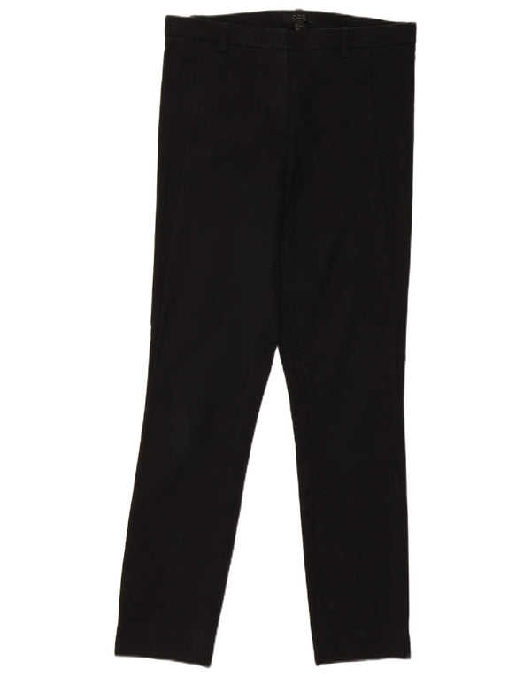 Cos Womens Skinny Chino Trousers EU 36 Small W26 L28 Black Cotton