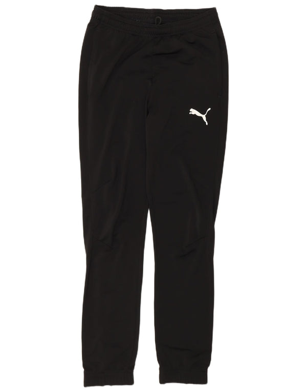 Puma Mens Tracksuit Trousers Joggers Small  Black Polyester