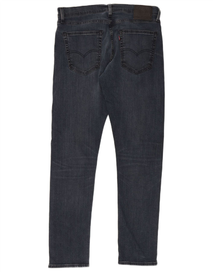 Levi's Mens Skinny Jeans W34 L32 Blue Cotton