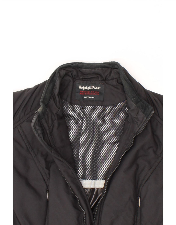 REFRIGIWEAR Womens Padded Coat IT 38 XS Black Polyamide Vintage Refrigiwear and Second-Hand Refrigiwear from Messina Hembry 