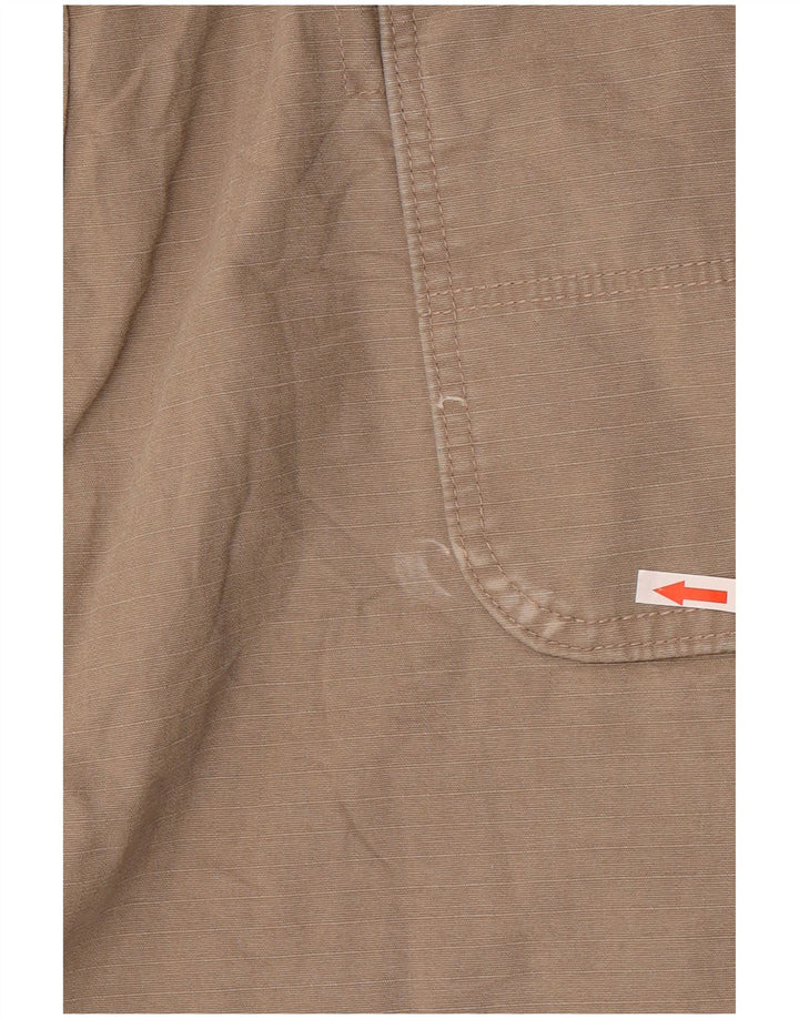 Wrangler Mens Cargo Shorts W42 2XL Beige Cotton