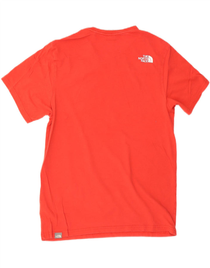 THE NORTH FACE Mens Graphic T-Shirt Top Medium Red Cotton Vintage The North Face and Second-Hand The North Face from Messina Hembry 