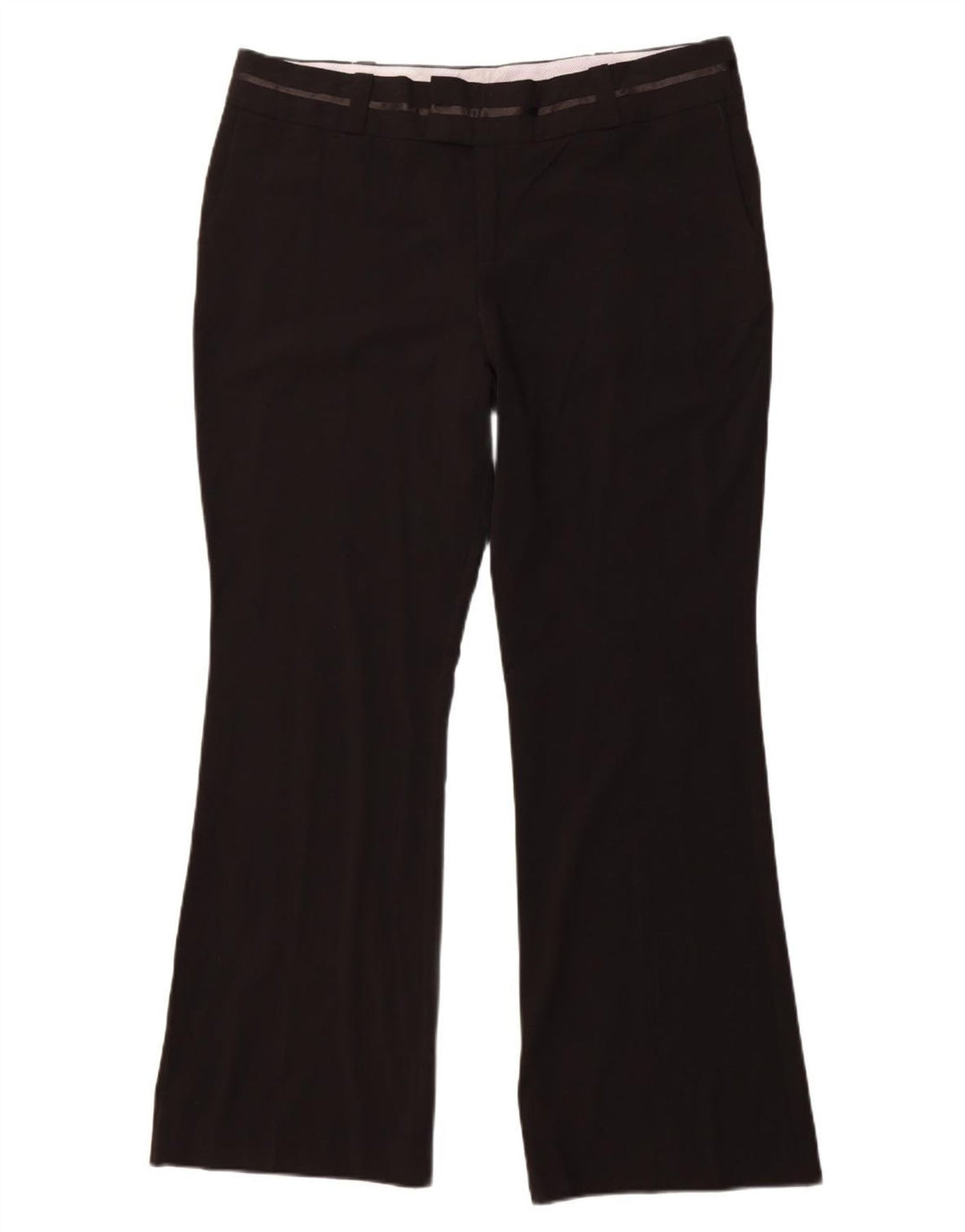 MOSSIMO Womens High Waist Bootcut Suit Trousers US 16 2XL W38 L32 Black