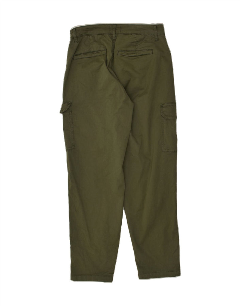 GAS Mens Tapered Cargo Trousers W28 L27  Khaki | Vintage Gas | Thrift | Second-Hand Gas | Used Clothing | Messina Hembry 