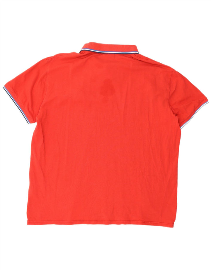 Gant Mens Polo Shirt 3XL Red Cotton