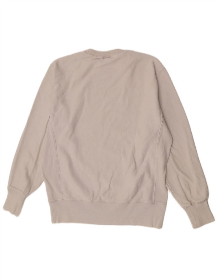 Champion Womens Sweatshirt Jumper UK 20 2XL White Cotton