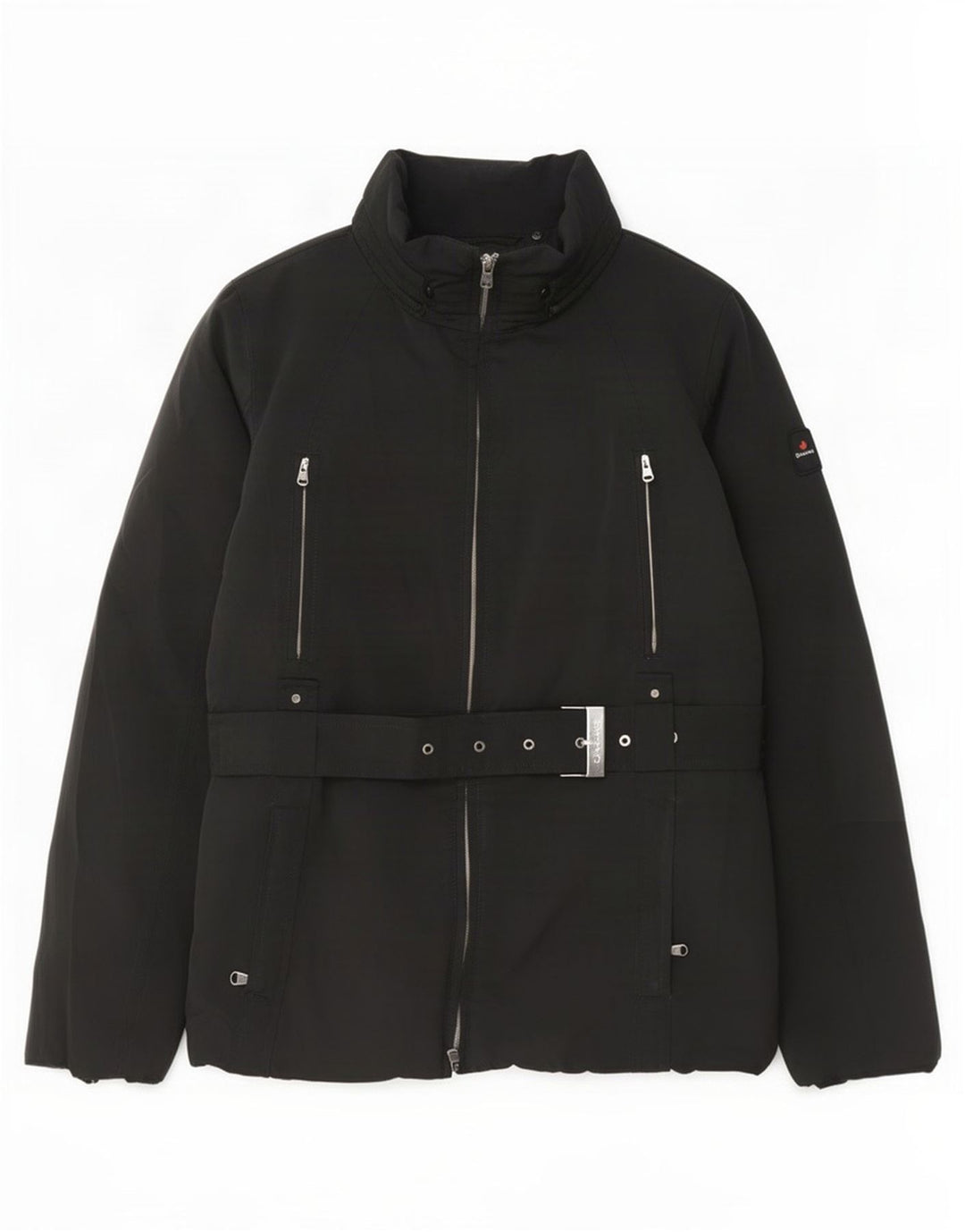 Canadiens Womens Utility Jacket IT 46 Large Black Polyester