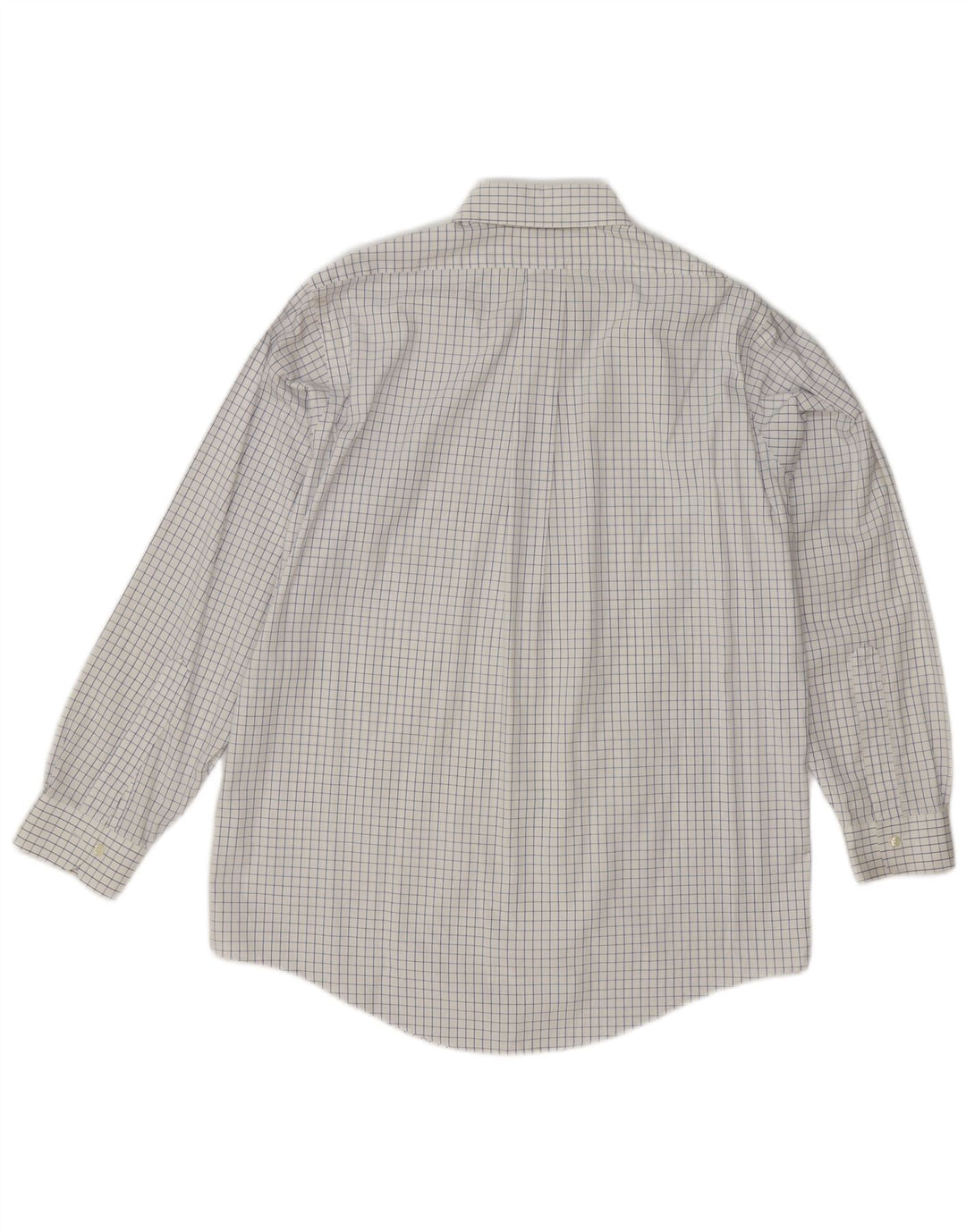 Brooks Brothers Mens Traditional Fit Shirt Size 15 1/2 Medium White Check