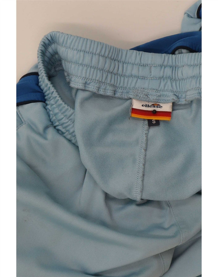Ellesse Mens Tracksuit Trousers Joggers Small Blue Colourblock
