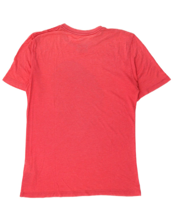 Nike Mens Regular Fit Graphic T-Shirt Top Medium Red Polyester