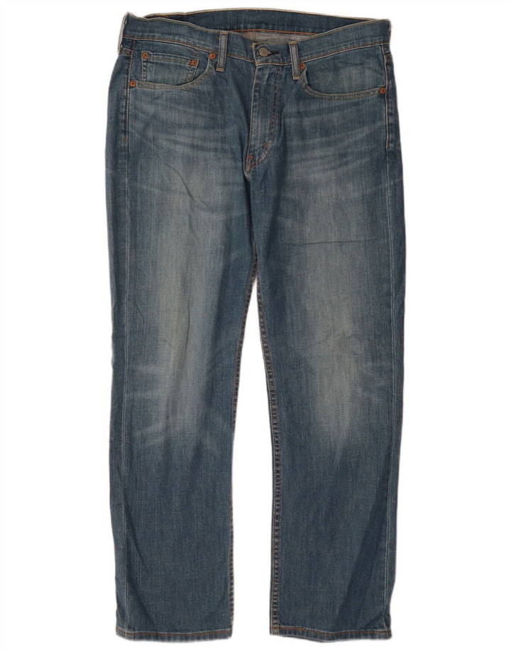 Levi's Mens 514 Straight Jeans W32 L30 Blue Cotton