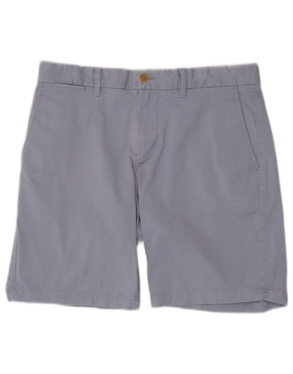 TOMMY HILFIGER Mens Chino Shorts W31 Medium Blue Cotton