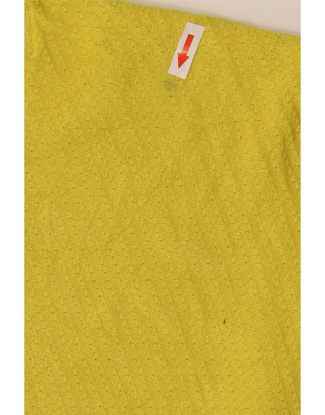 Zara Womens Crew Neck Jumper Sweater UK 12 Medium Yellow