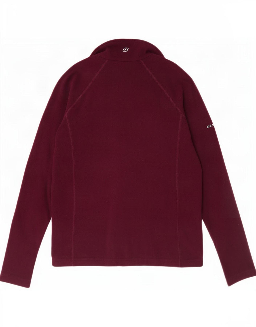 Berghaus Womens Fleece Jacket UK 12 Medium Burgundy Polyester