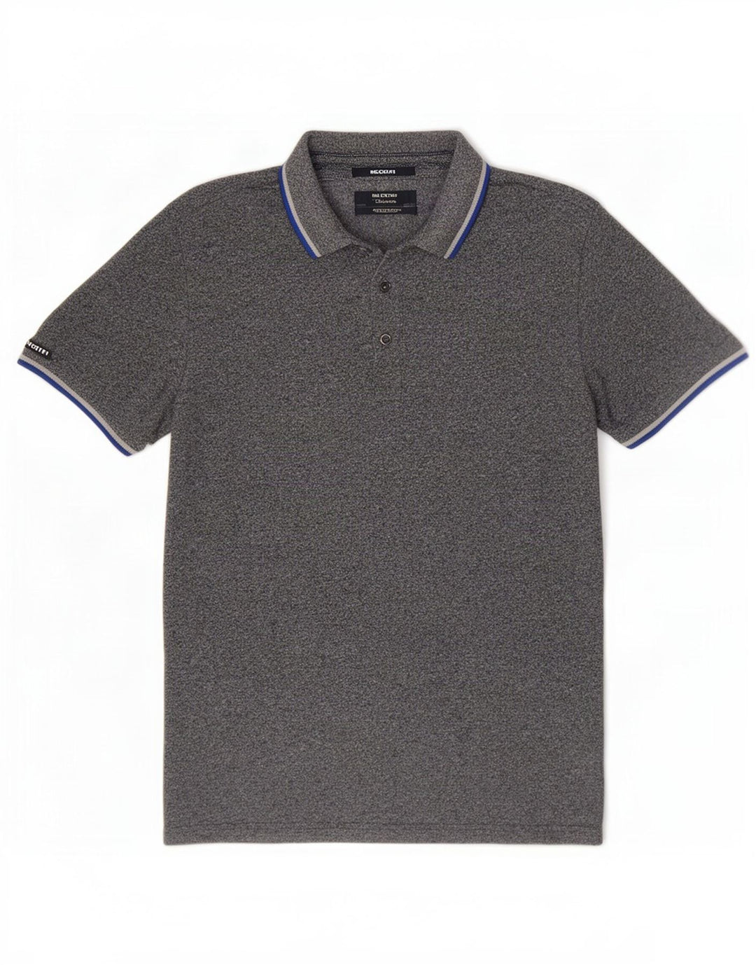 Superdry Mens Polo Shirt Medium Navy Blue Cotton