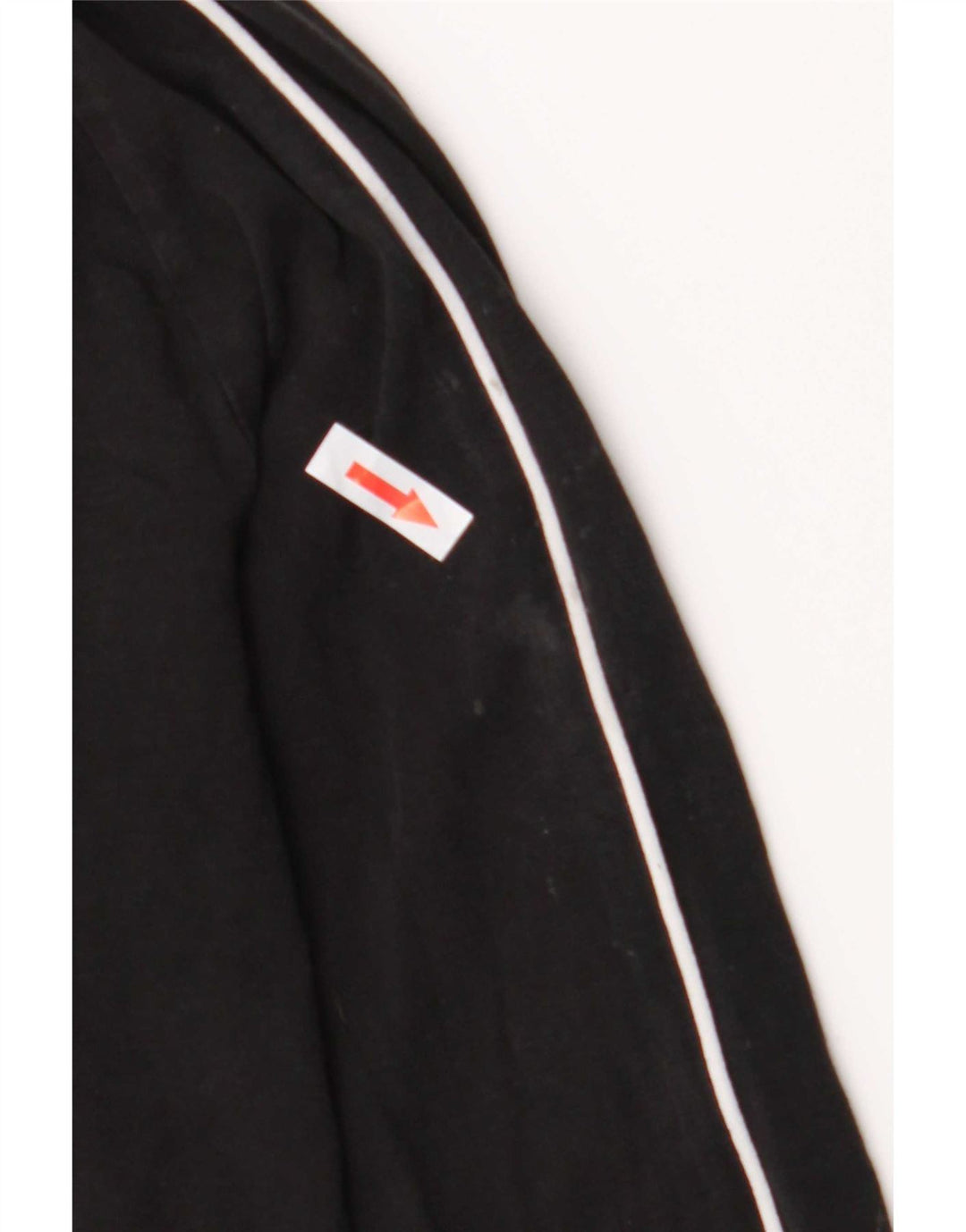 Puma Womens Crop Top Long Sleeve UK 10 Small Black