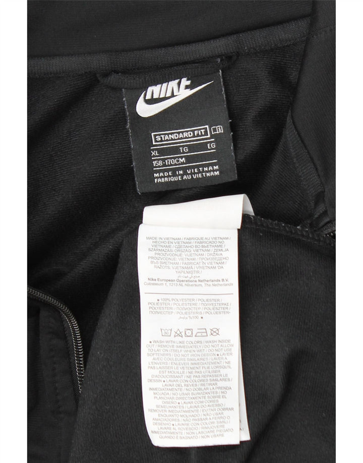 Nike Boys Graphic Full Tracksuit 13-14 Years XL Black Polyester