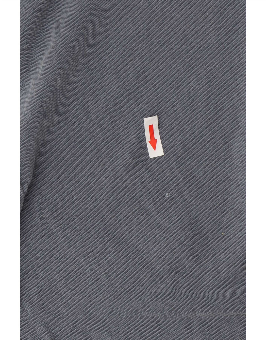 Massimo Dutti Mens Polo Shirt Small Navy Blue Cotton