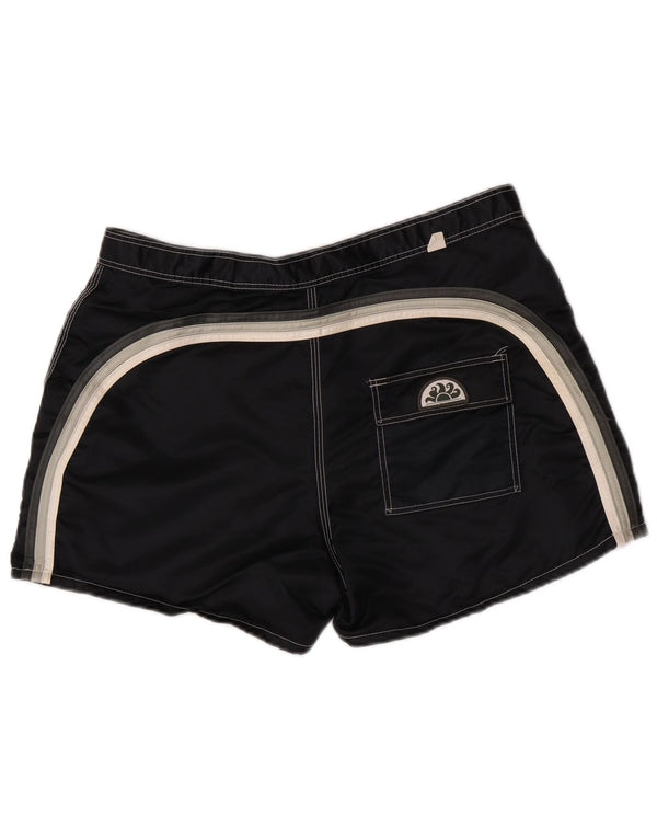 Sundek Mens Swimming Shorts Large  Black Nylon