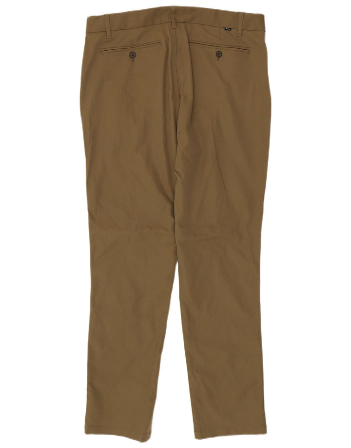 Rohan Mens Slim Chino Trousers W36 L31 Khaki Polyester