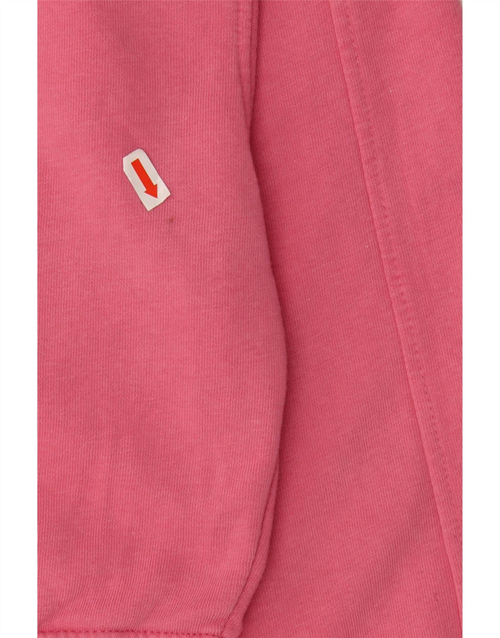 ZARA Womens Crop Oversized Sweatshirt Jumper UK 10 Small Pink