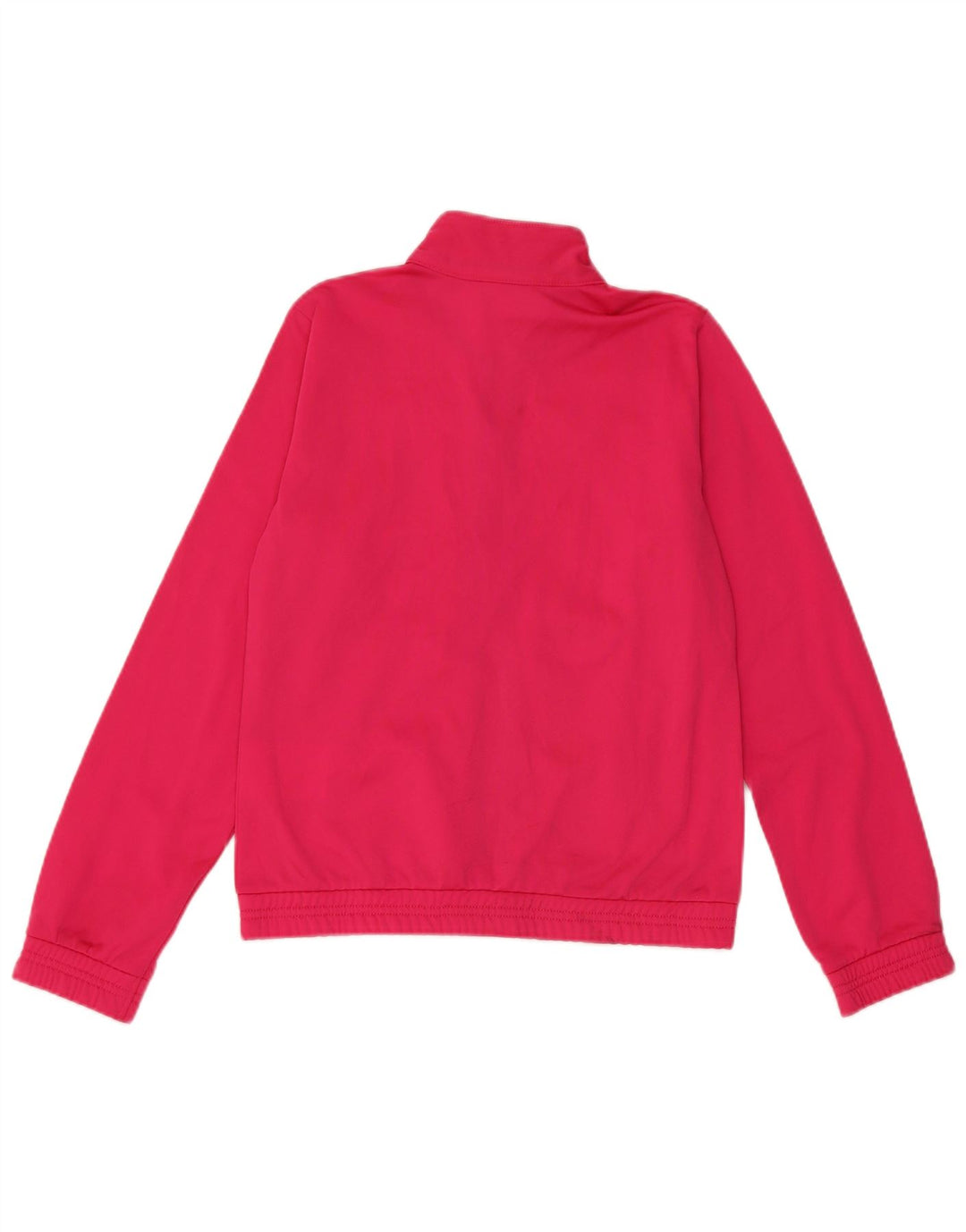 Champion Girls Tracksuit Top Jacket 11-12 Years Large Pink Polyester