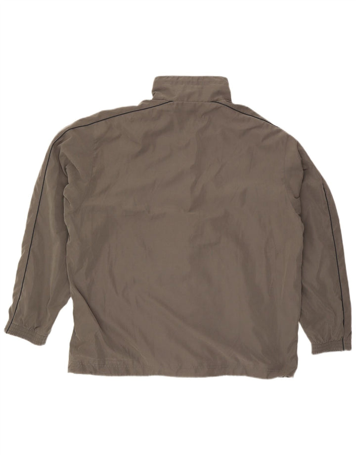 CHAMPION Mens Tracksuit Top Jacket 2XL Grey Polyester