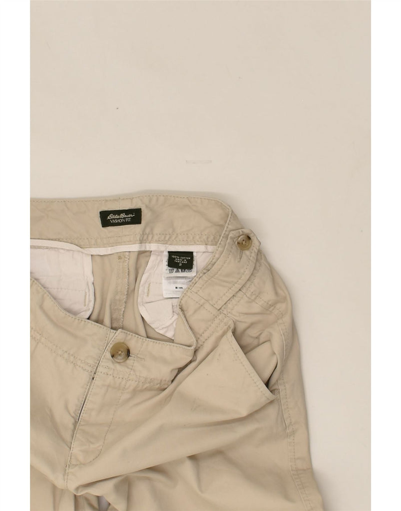 EDDIE BAUER Womens Chino Shorts US 2 XS W30 Beige Cotton | Vintage Eddie Bauer | Thrift | Second-Hand Eddie Bauer | Used Clothing | Messina Hembry 