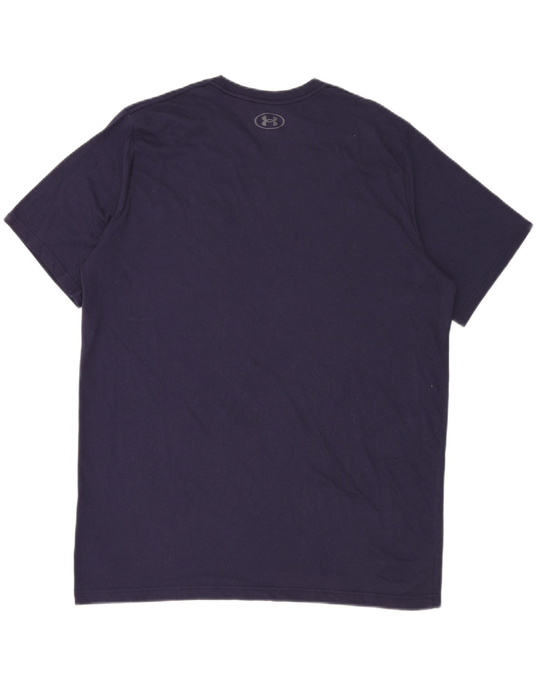 UNDER ARMOUR Mens Graphic T-Shirt Top 2XL Navy Blue