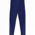 Nike Womens Dri Fit Graphic Leggings UK 12 Medium Blue Colourblock