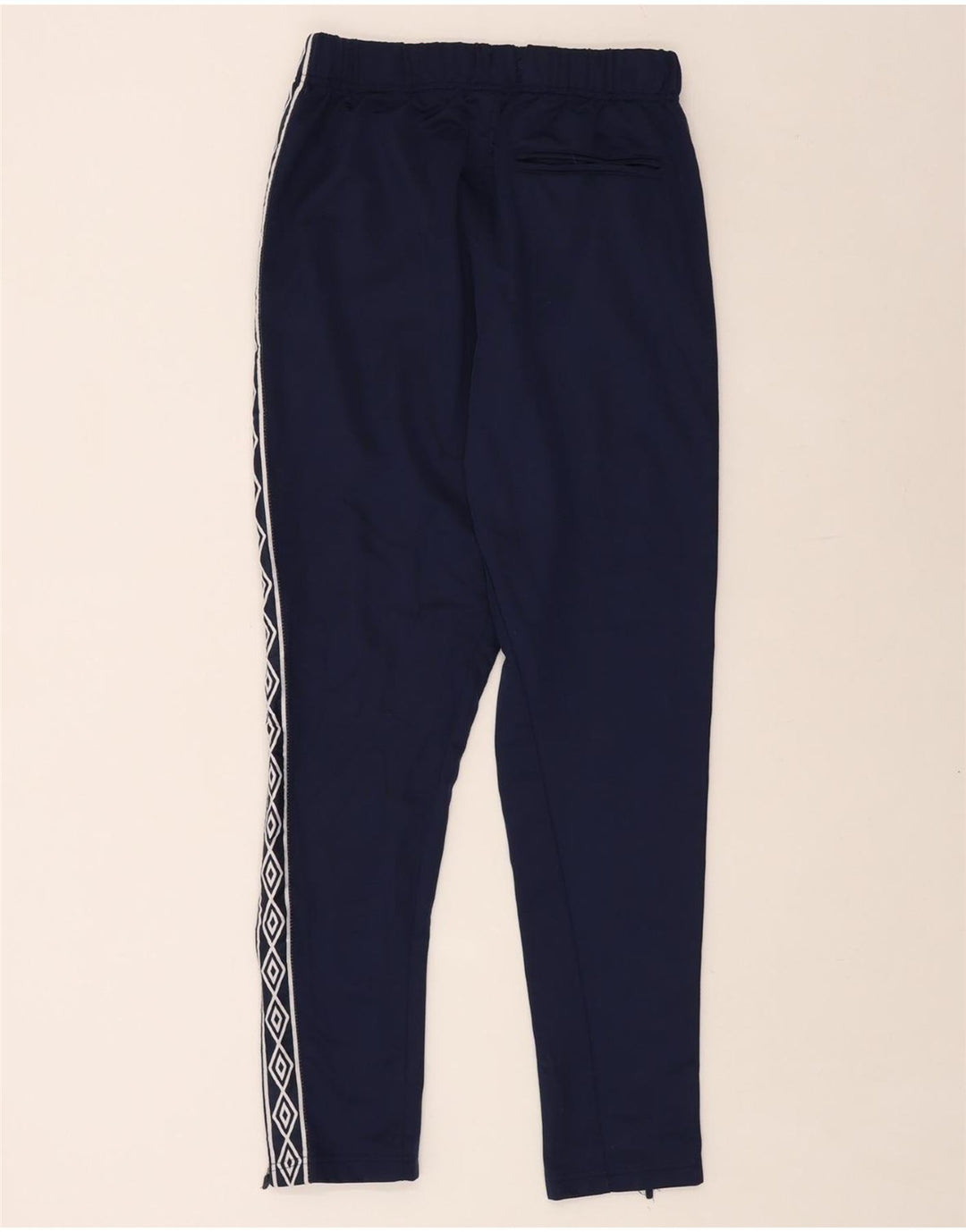 UMBRO Mens Graphic Tracksuit Trousers Medium  Navy Blue Polyester