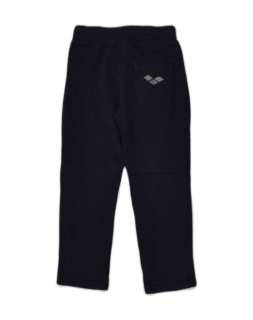 ARENA Girls Tracksuit Trousers 5-6 Years Navy Blue Cotton | Vintage Arena | Thrift | Second-Hand Arena | Used Clothing | Messina Hembry 