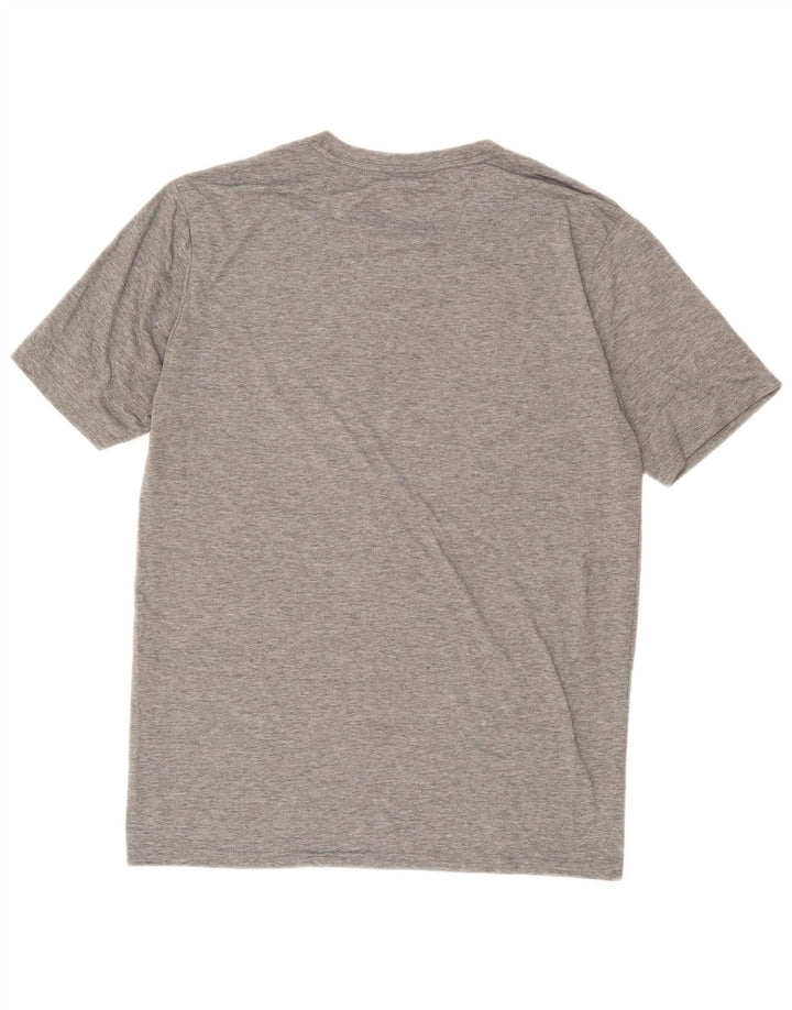Oakley Mens Regular Fit Graphic T-Shirt Top Large Grey