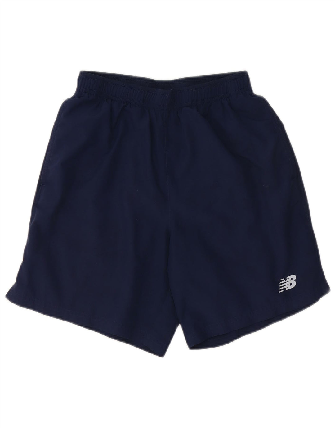 New Balance Mens Sport Shorts Small  Navy Blue Polyester