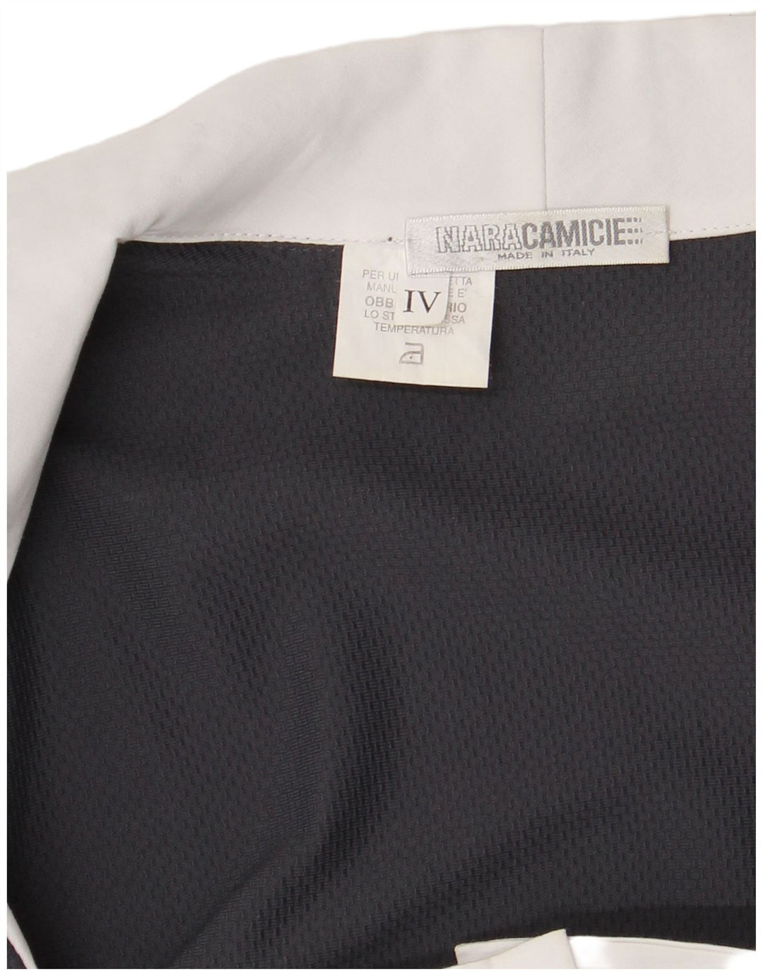 NARACAMICIE Womens Shirt Blouse UK 10 Small Navy Blue Colourblock