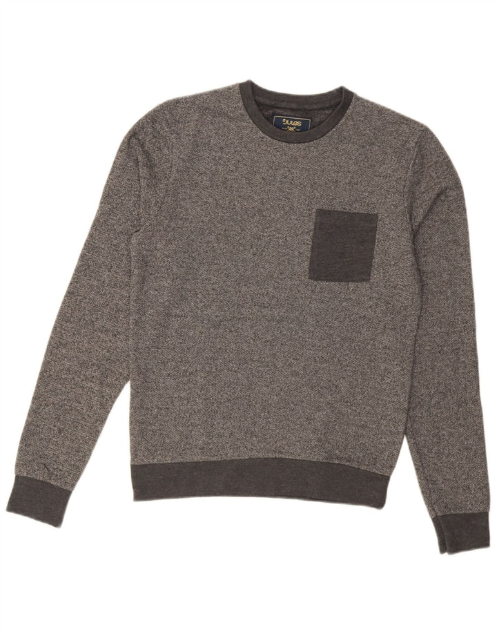 Jules Mens Sweatshirt Jumper Small Grey Cotton