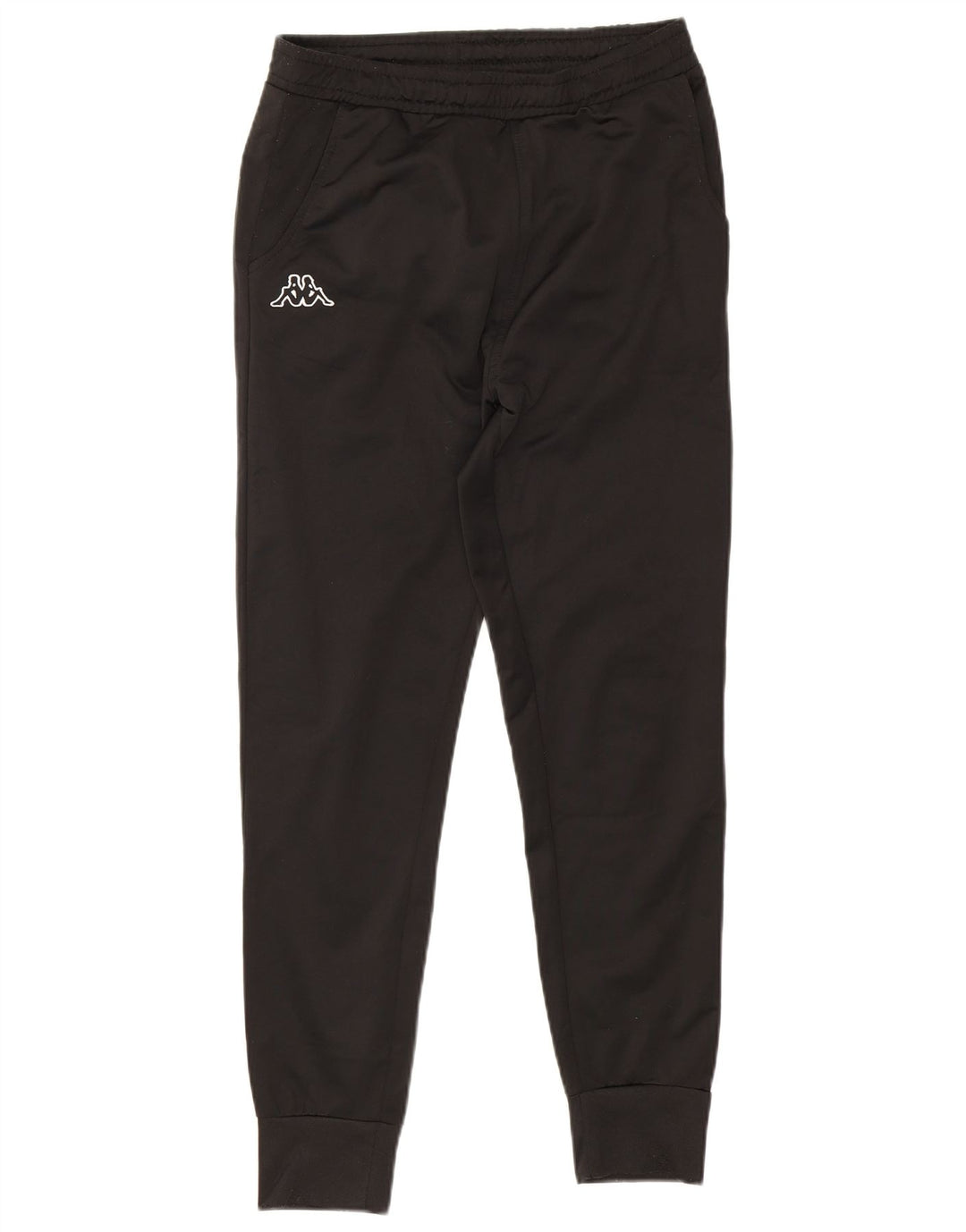 Kappa Mens Tracksuit Trousers Joggers Small  Black