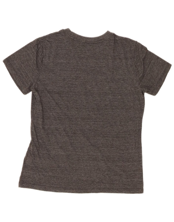 The North Face Womens Graphic T-Shirt Top UK 12 Medium Grey Flecked
