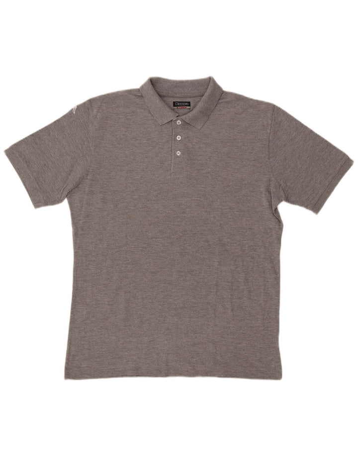 KAPPA Mens Polo Shirt XL Grey