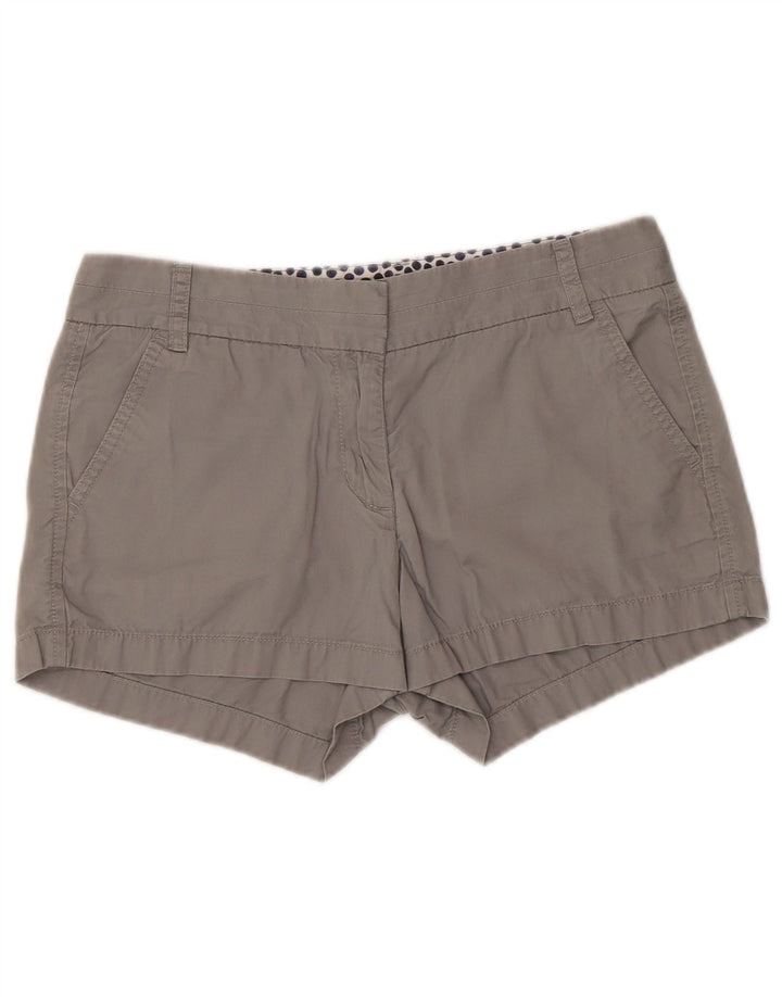 J. Crew Womens Chino Shorts W30 Medium Grey Cotton