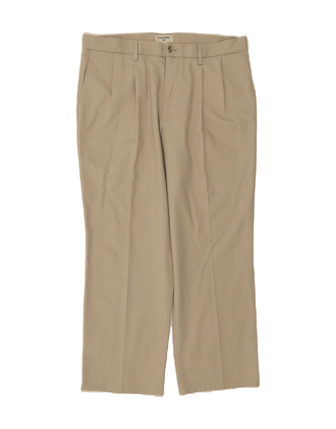 DOCKERS Mens Pegged Chino Trousers W36 L29  Beige Cotton Vintage Dockers and Second-Hand Dockers from Messina Hembry 