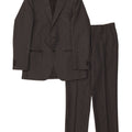 Boggi Mens 2 Button Piece Suit IT 48 Medium W31 L32 Grey Pinstripe Wool