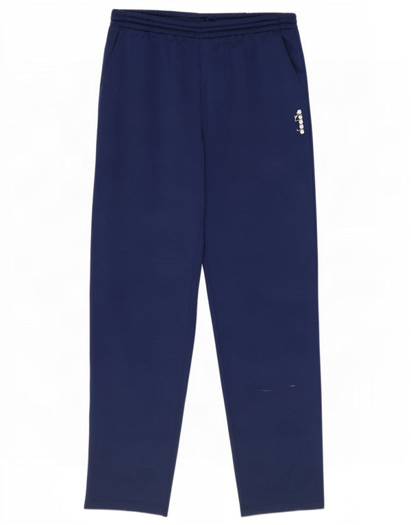 Diadora Mens Tracksuit Trousers Large Navy Blue Polyester