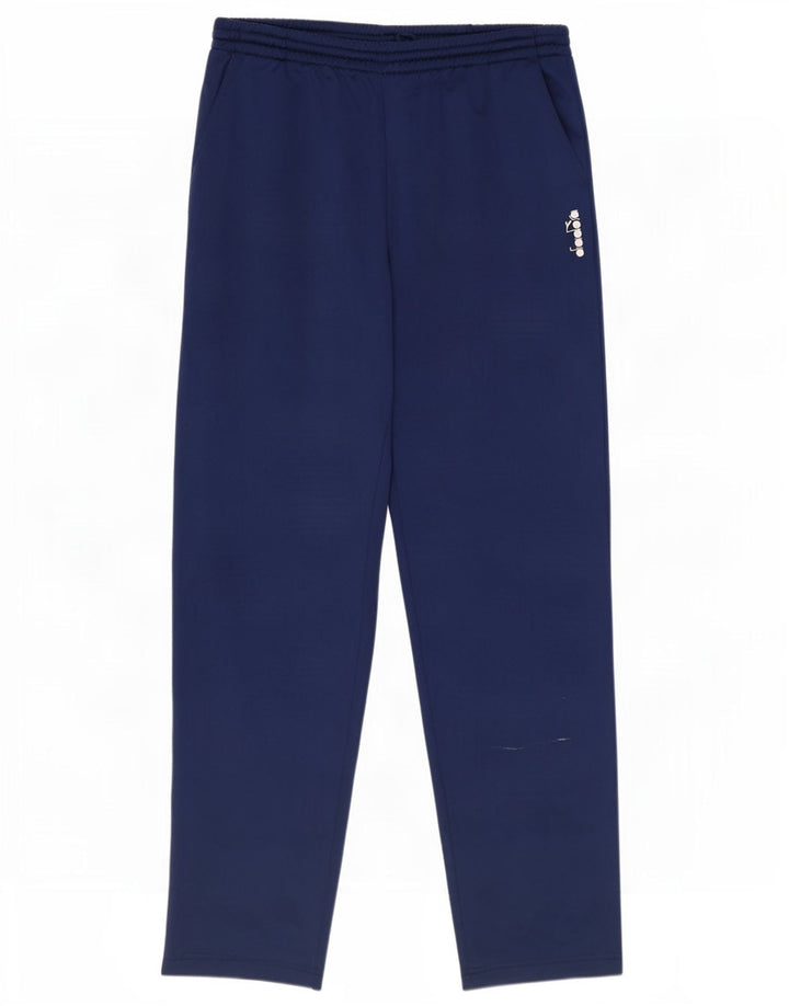 Diadora Mens Tracksuit Trousers Large Navy Blue Polyester