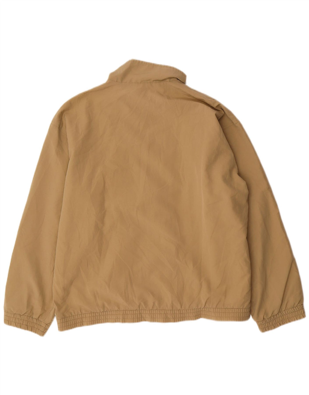 FILA Mens Graphic Tracksuit Top Jacket Large Beige Colourblock